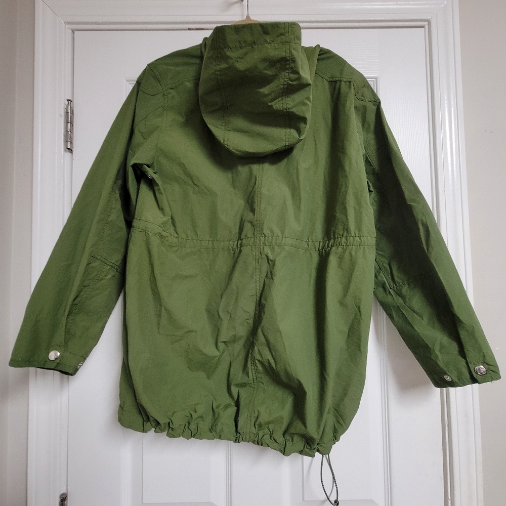 J.crew Relaxed Perfect Lightweight Jacket In Laurel Green Size Small. - Picture 10 of 13